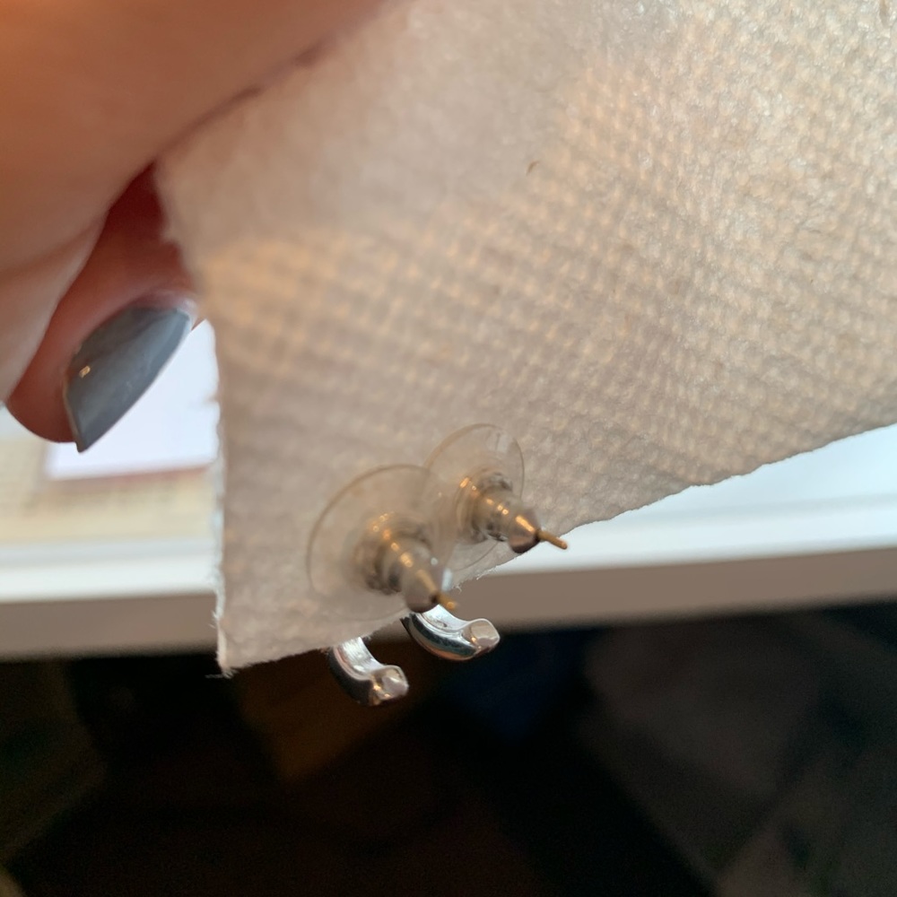 Silver hoop - Picture 6 of 8
